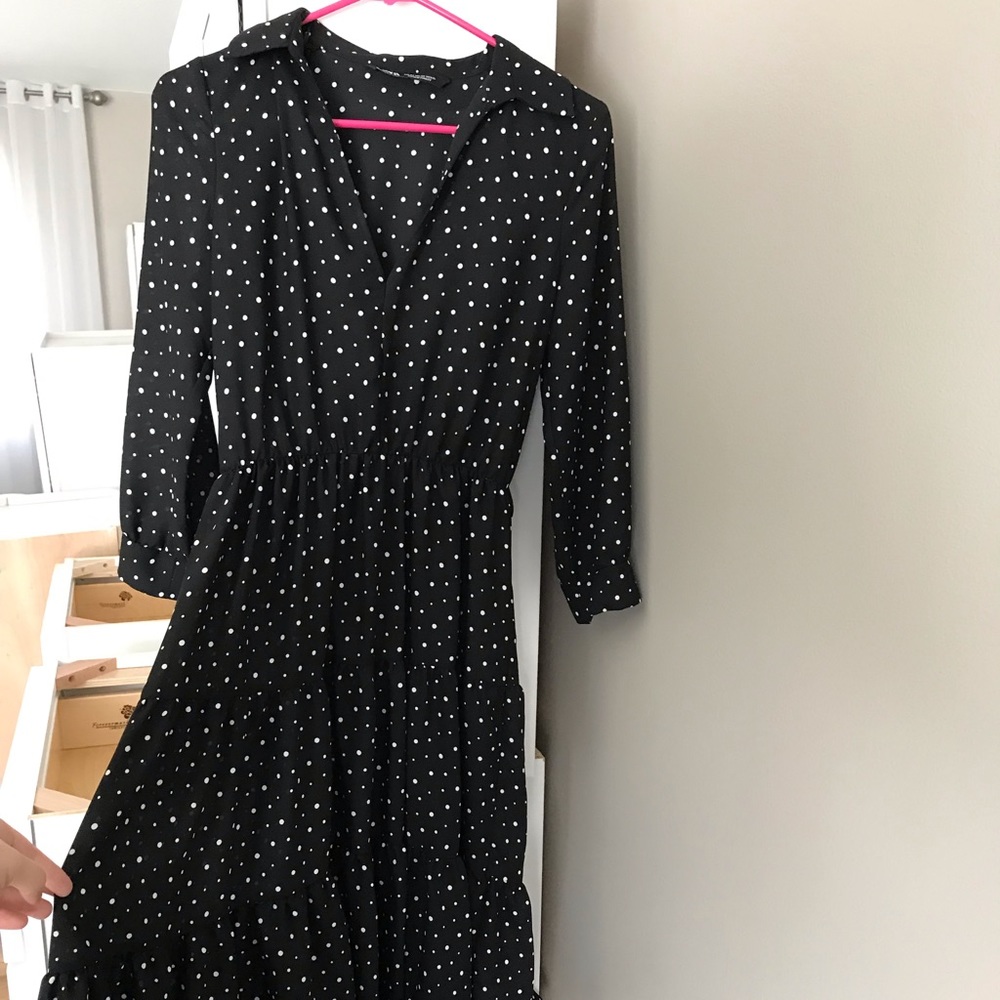 ZARA polka dotted dress